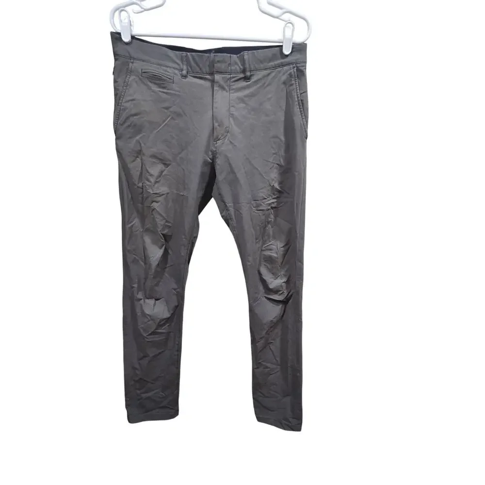 J.Crew 484 Slim Fit Tech Pants Men’s 32x32 Gray Stretch Chino